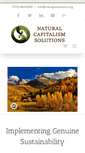 Mobile Screenshot of natcapsolutions.org